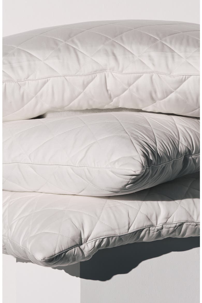Medium Firm Down Alternative Pillow, Alternate, color, WHITE