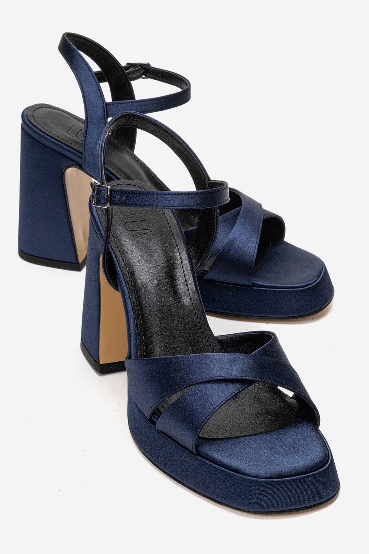  Navy Satin