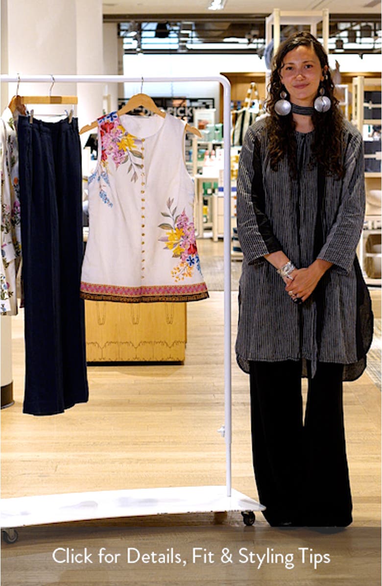 The Annalise Linen Blouse, sales video thumbnail