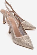 Prologue Shoes Frea Slingback Stiletto Pump