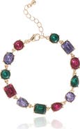 BCBG Generation Multi-Stone Gem Bracelet