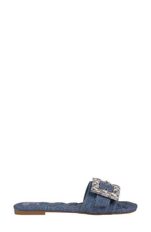 Gc Shoes Bianca Slide Sandal In Denim