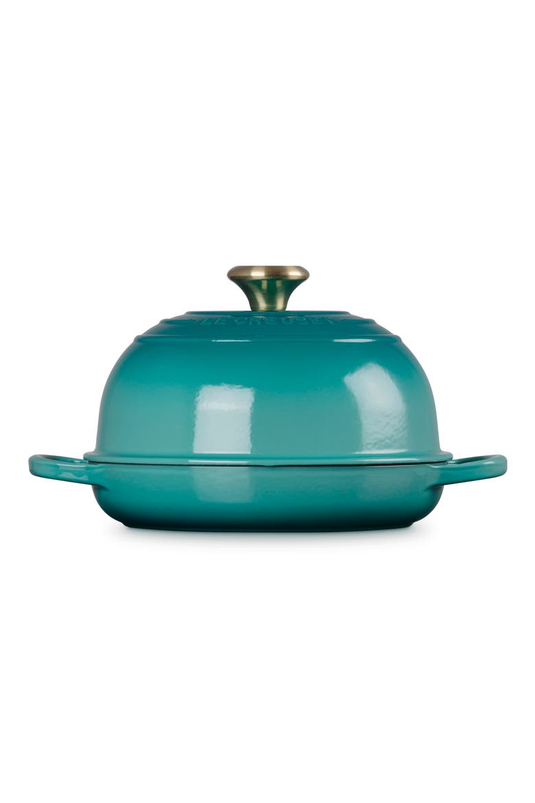 Enameled Cast Iron Bread Oven, Alternate, color, RIVIERA