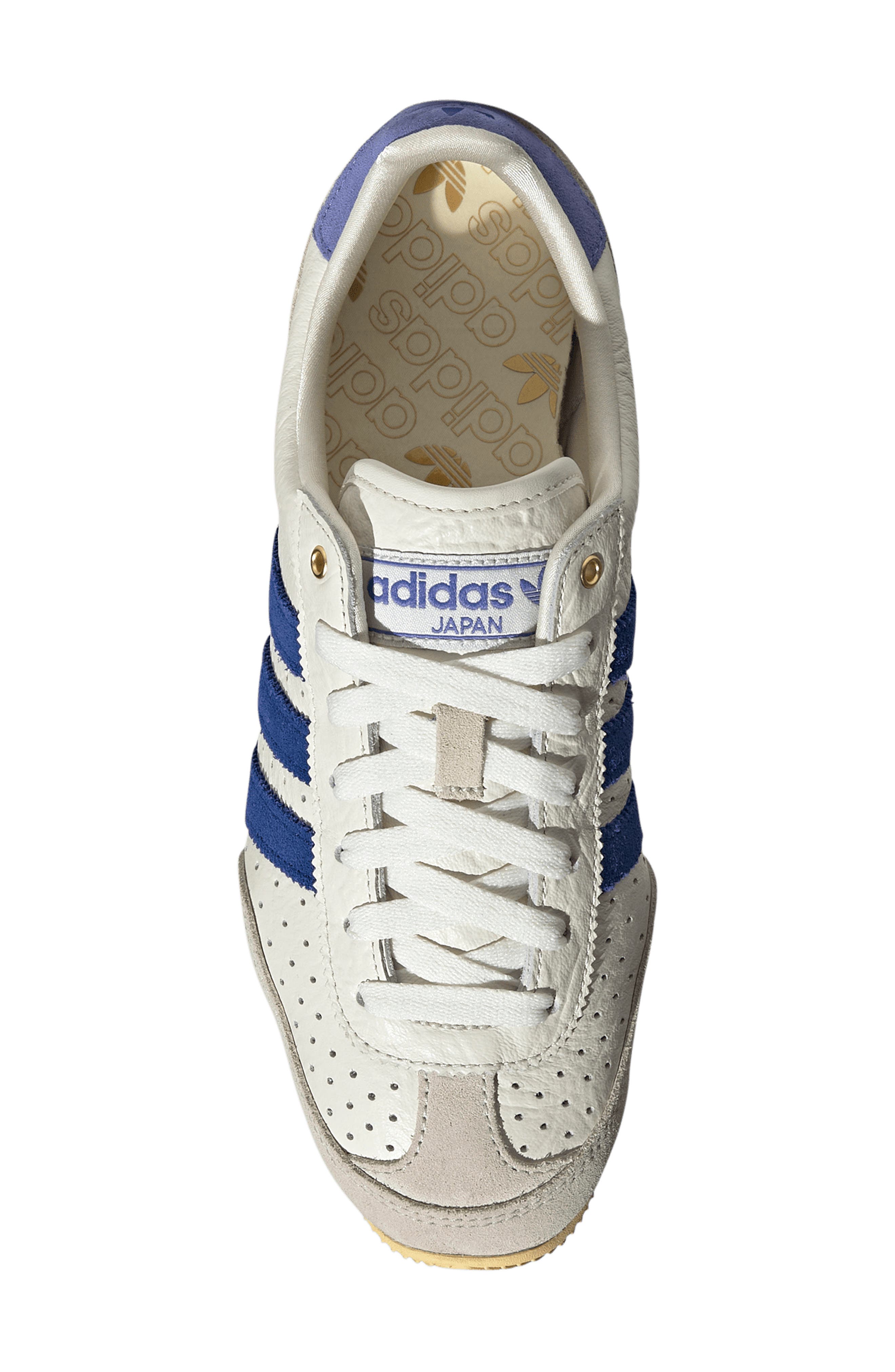 Japan Low Top Sneaker, Alternate, color, OFF WHITE/ ROYAL/ REAL LILAC