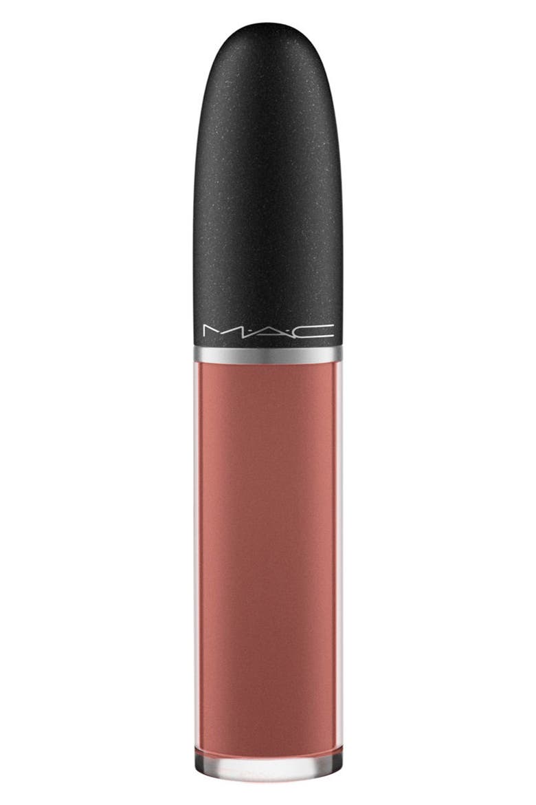 Retro Matte Liquid Lipcolour Lipstick, Alternate, color, TOPPED WITH BRANDY
