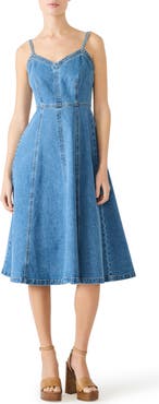 Steve Madden Harley Denim A-Line Dress