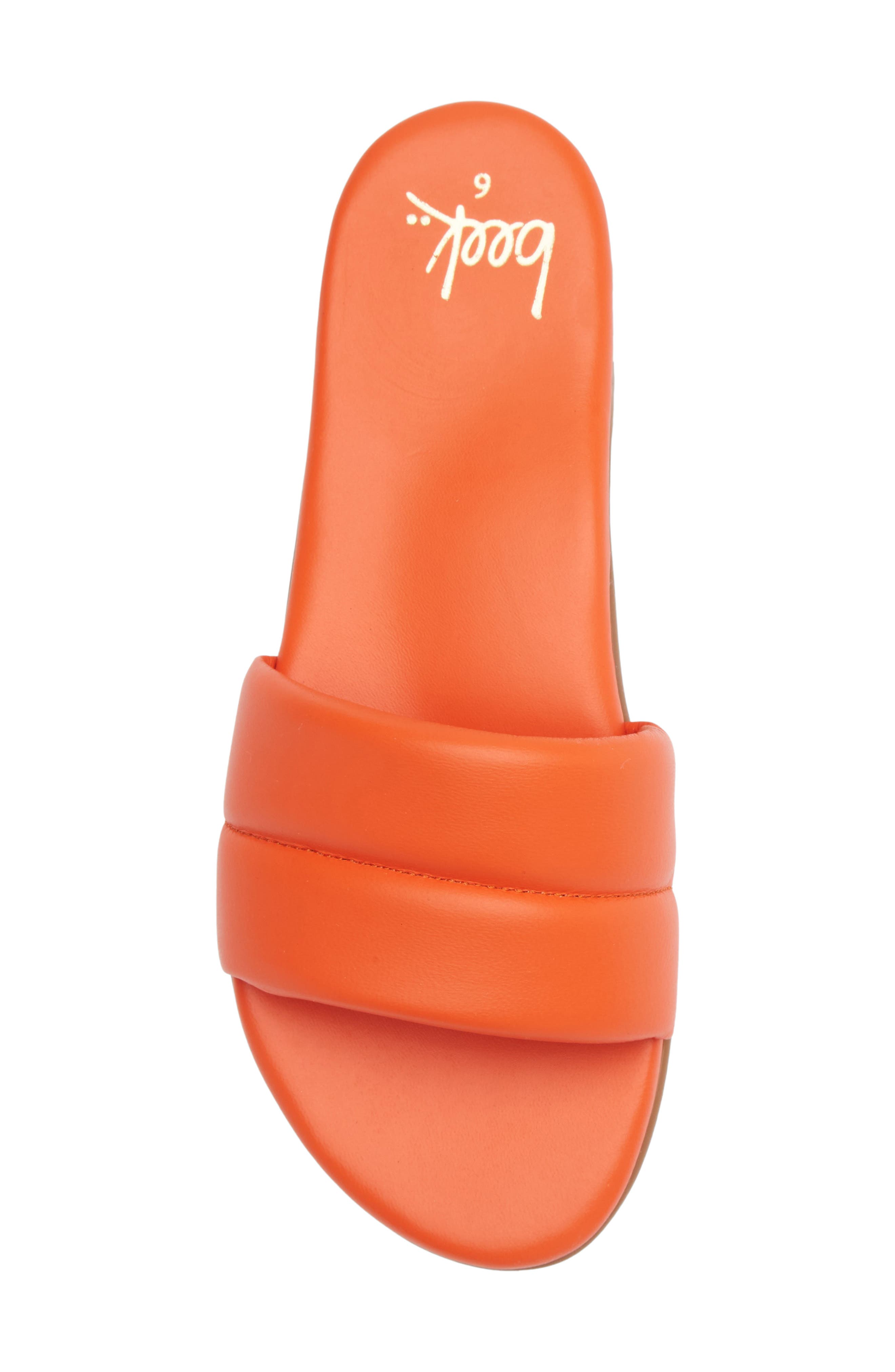Sugarbird Slide Sandal, Alternate, color, FLAME ORANGE