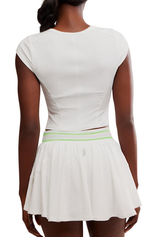 FREE PEOPLE FREE PEOPLE FP MOVEMENT TEMPO RIBBED BABY TEE