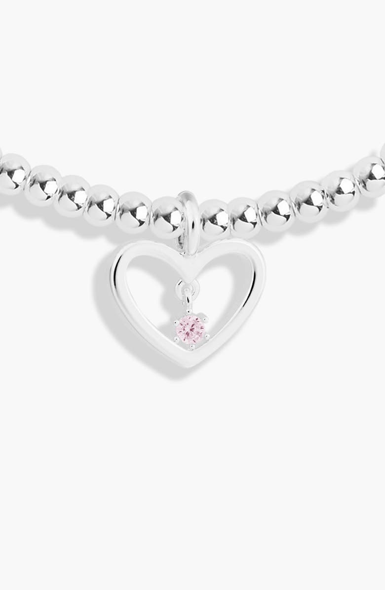 A Littles & Co A Little 'True Friend' Bracelet, Main, color, Metallic Silver