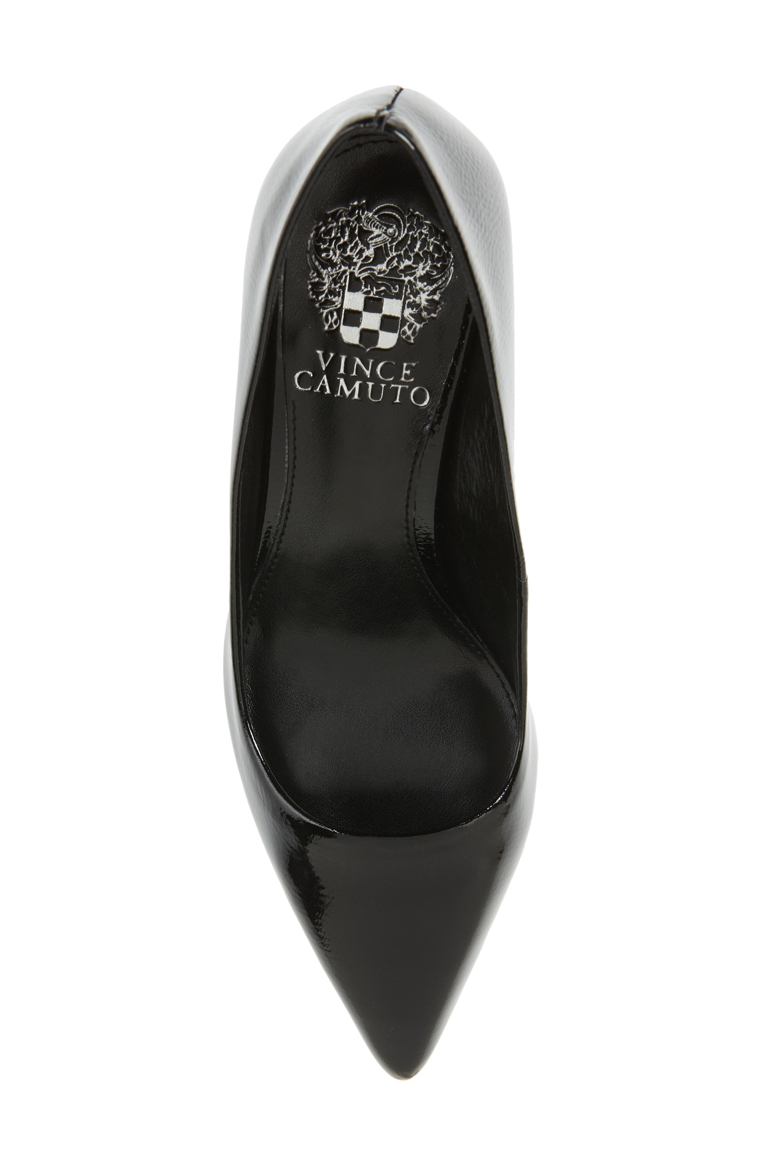 Retsie Pointed Toe Pump, Alternate, color, BLACK PATENT LEATHER