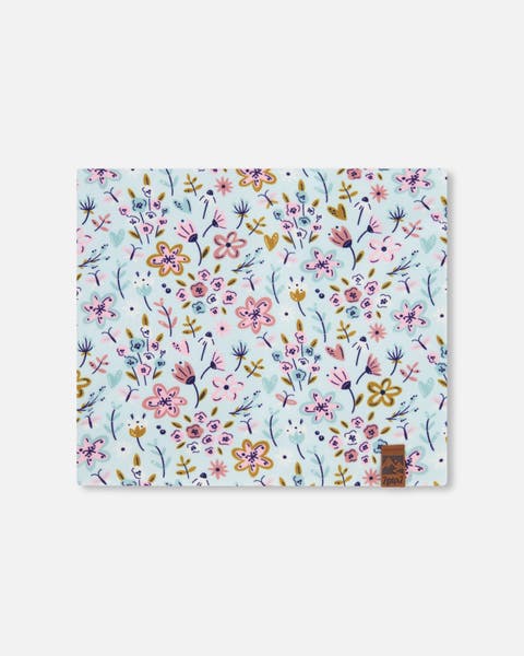 Stretch Jersey Mini Flower Print Neck Tube (Baby)