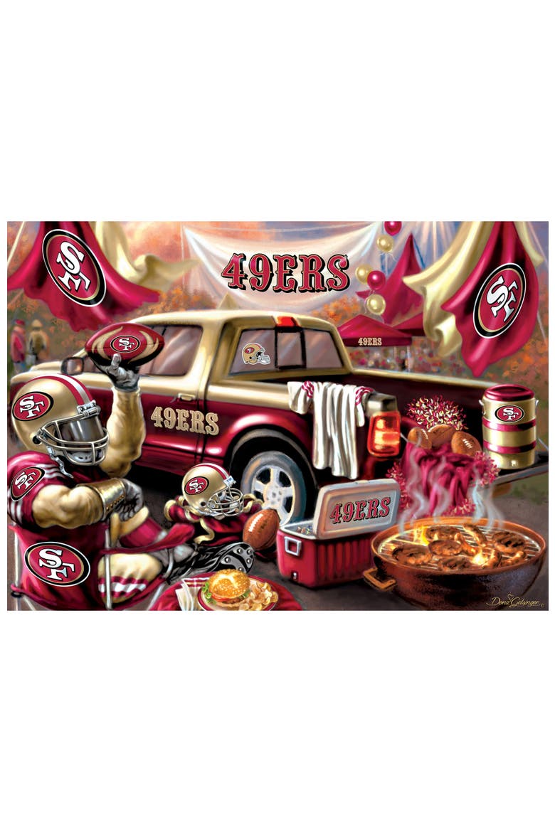 San Francisco 49ers Gameday 1000 Puzzle, Alternate, color, Multicolor