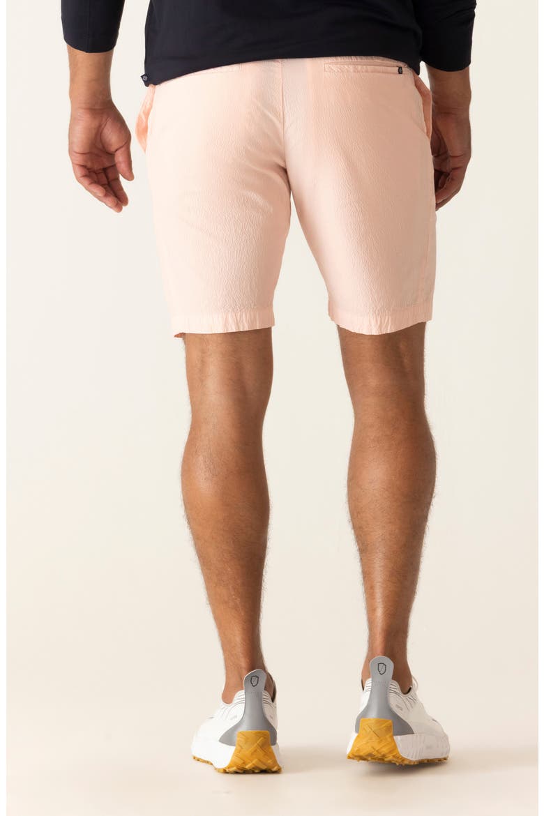 Galaxy 8.5-Inch Bermuda Flat Front Stretch Twill Shorts, Alternate, color, ROSE ALL DAY