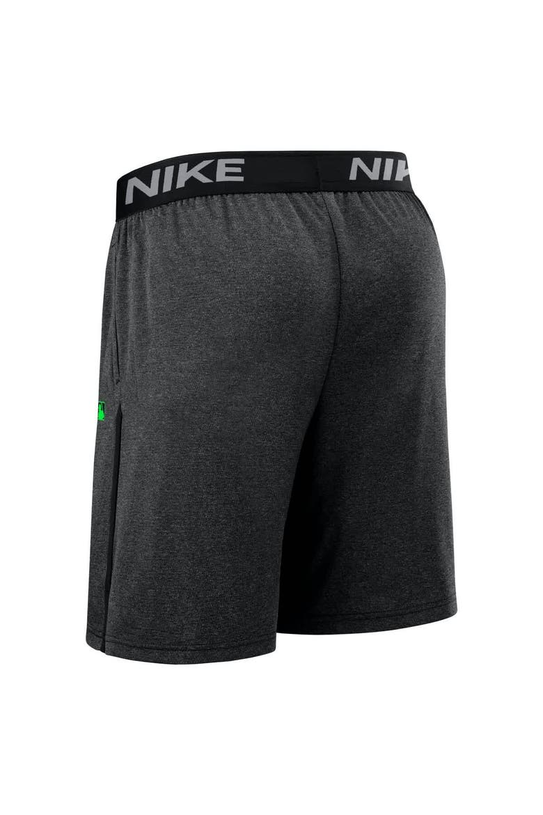 Men's Nike  Black Tampa Bay Rays Authentic Collection City Connect Performance Knit Shorts, Alternate, color, Black