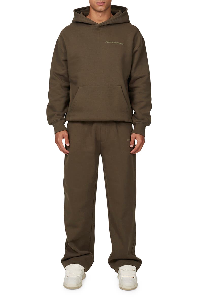 Vintage  Tonal Baggy Jogger, Alternate, color, Brown