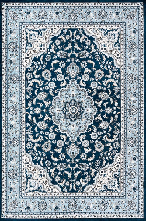 Palmette Modern Persian Floral Area Rug