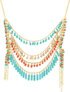 OLIVIA WELLES Jaila Bead Bib Necklace