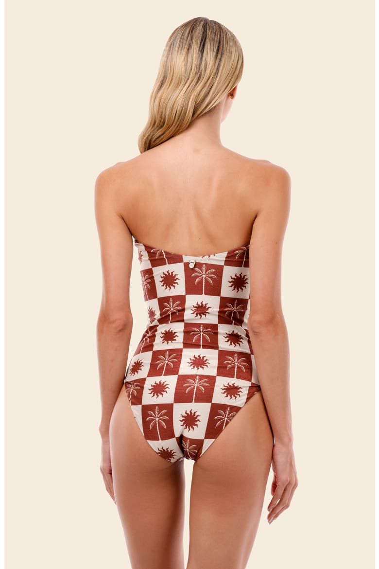 Sunrise Palm Lunaria One-Piece Swimsuit, Alternate, color, SUNRISE PALM