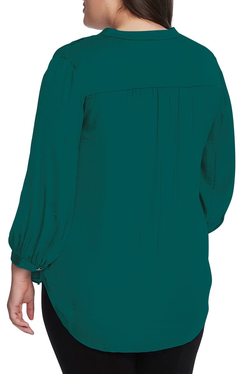 Vince Camuto Rumple Satin Blouse, Alternate, color, 