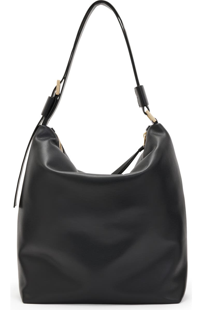 AllSaints Aliyah Leather Shoulder Bag, Alternate, color,