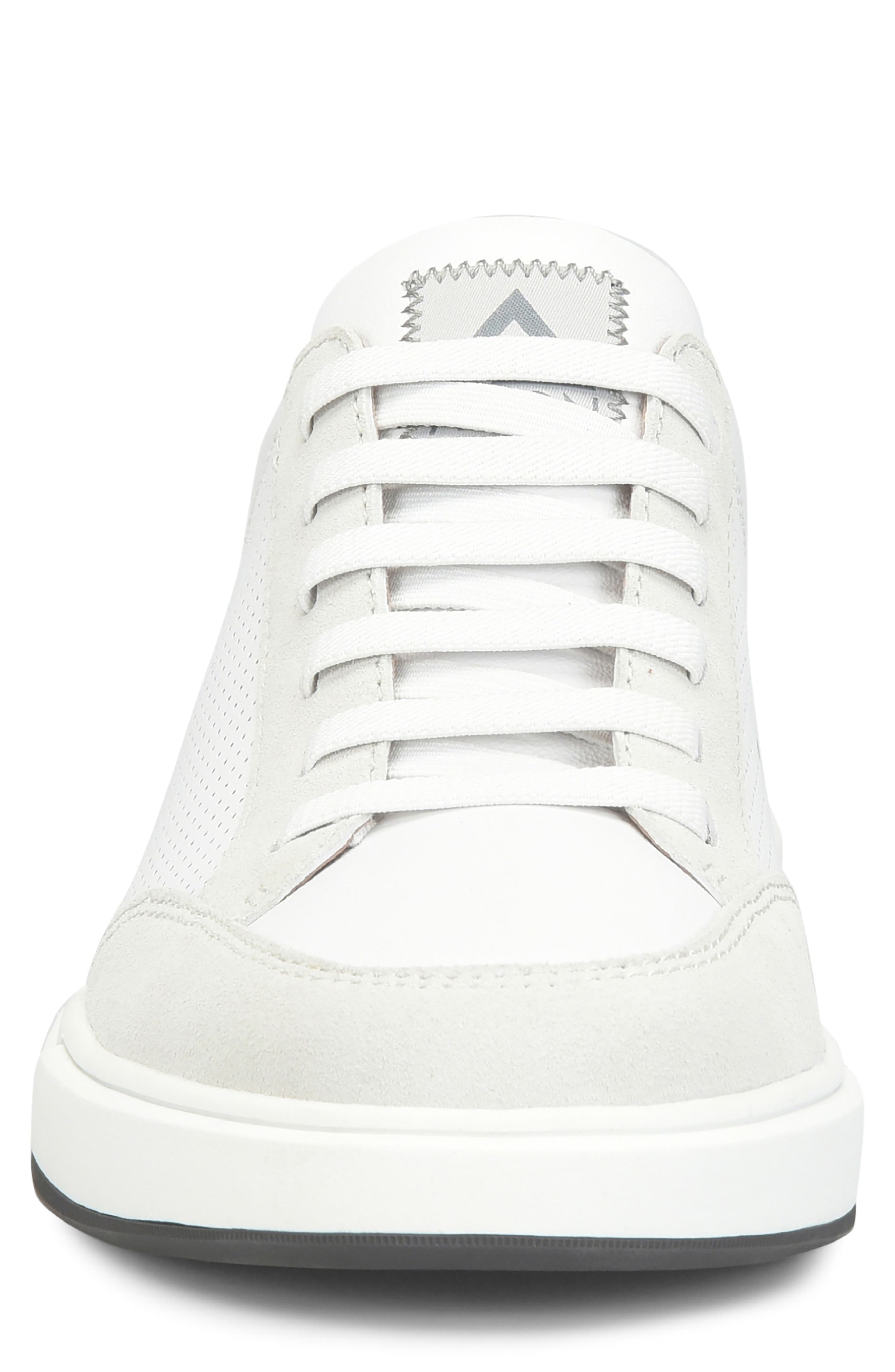 Jenson Leather Sneaker, Alternate, color, WHITE
