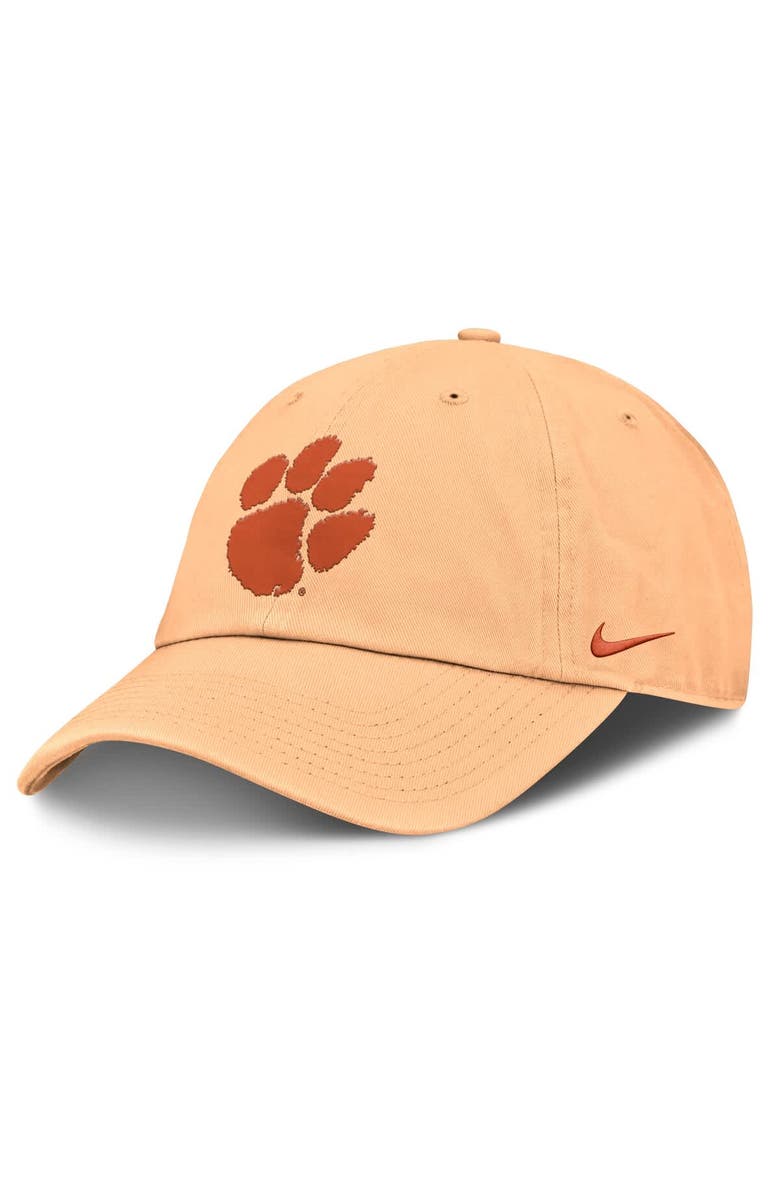 Nike Men's Nike Light Orange Clemson Tigers Club Campus Adjustable Hat, Main, color, Light Orange