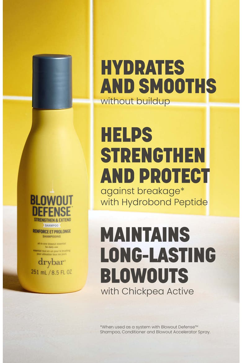 Blowout Defense Strengthen & Extend Shampoo, Alternate, color, NO COLOR