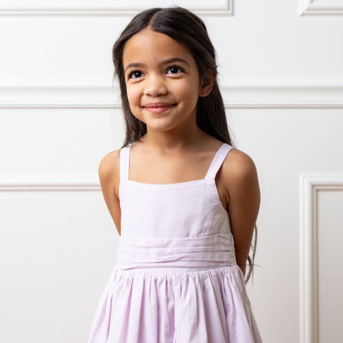 Hope & Henry Girls' Organic Embroidered Special Sundress, Toddler In Light Lavender