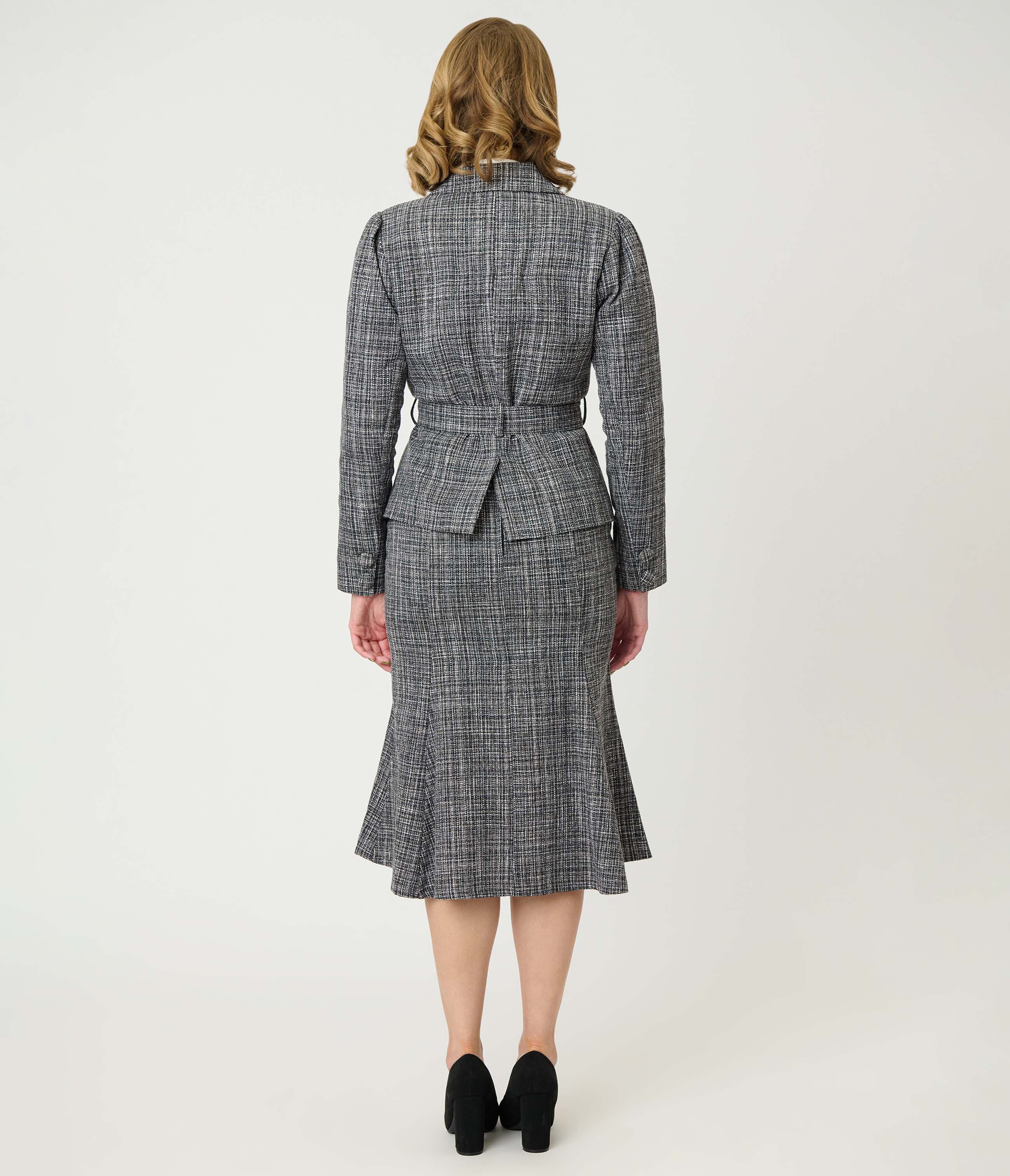 Unique Vintage Tweed Tina Trumpet Skirt (Women) | Nordstrom