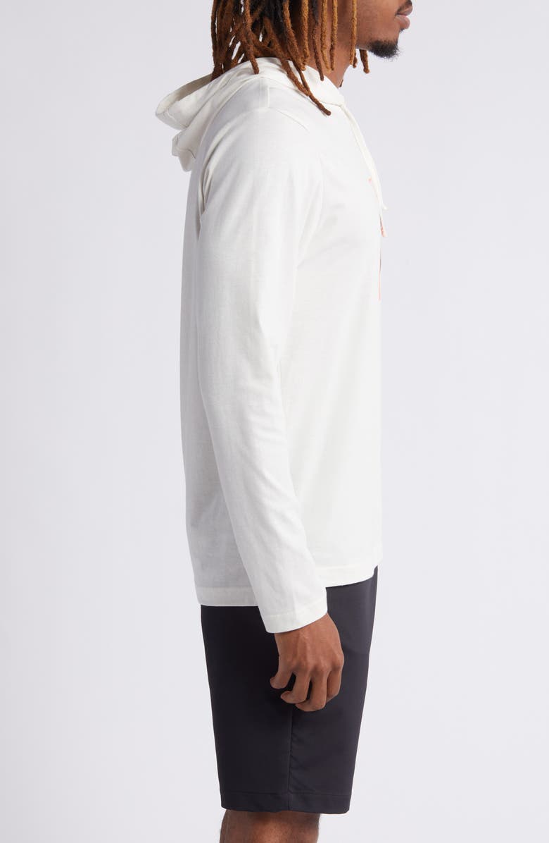 Swannies Tiger Goat Graphic Hoodie, Alternate, color, Vintage-White