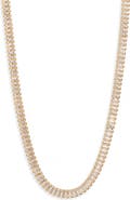 Nordstrom Baguette Cubic Zirconia Necklace