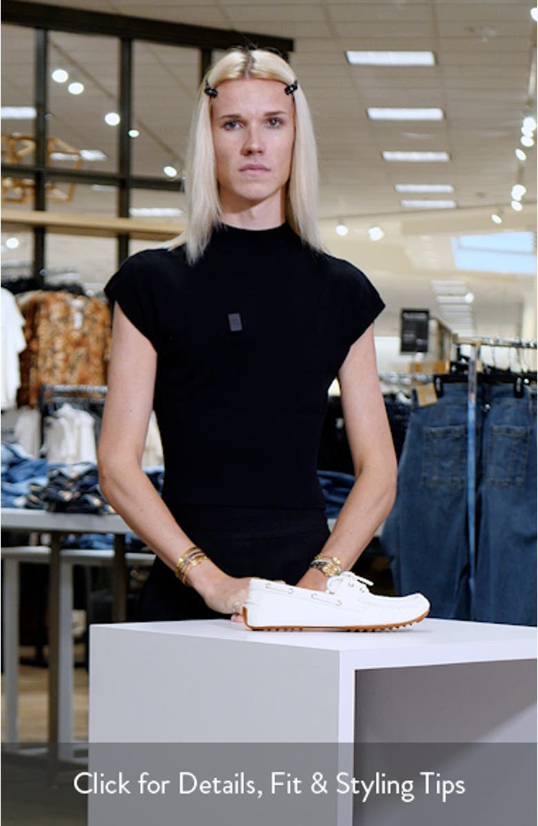 Lace-Up Leather Boat Shoe, sales video thumbnail