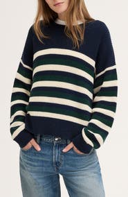 Madewell The Arden Crewneck Cotton Sweater