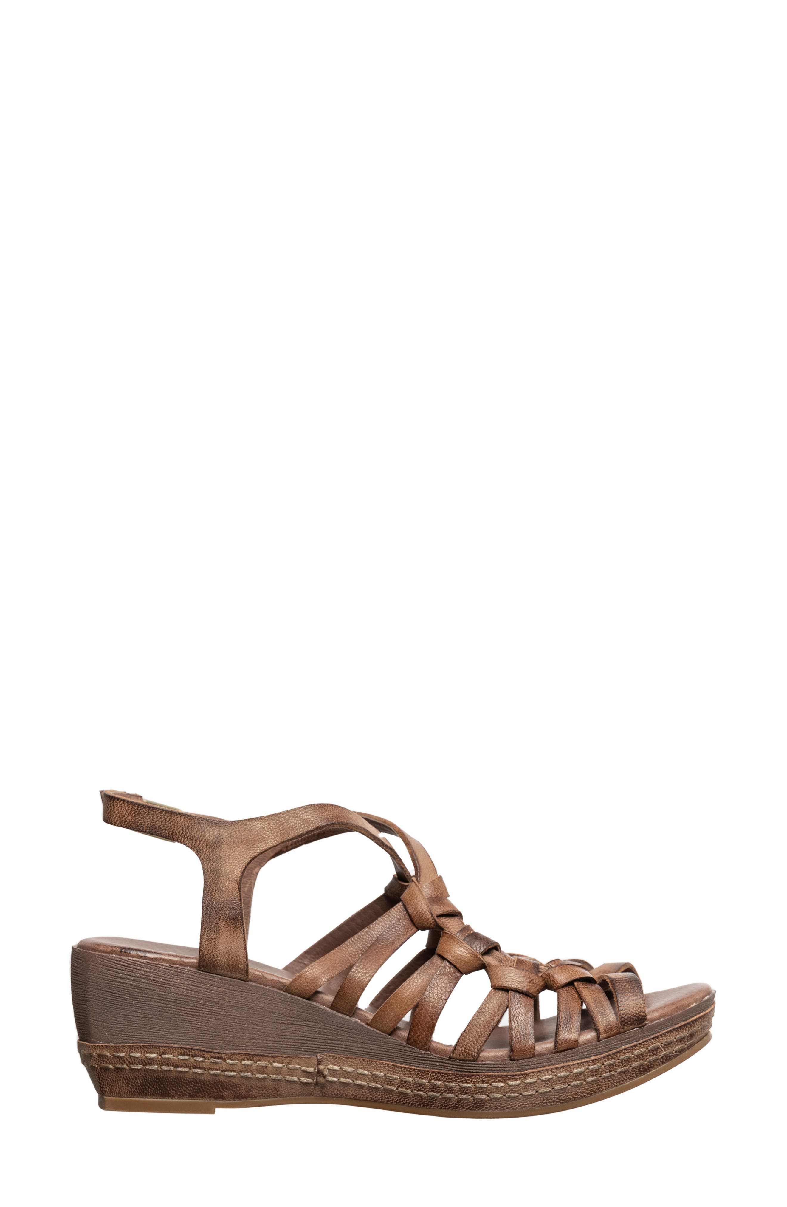 ANTELOPE Genna Platform Wedge Sandal, Alternate, color, 