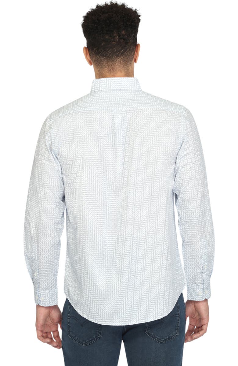 Vustra Square Print Long Sleeve Shirt, Alternate, color, 