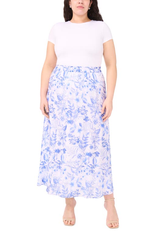 Halogenr Halogen(r) Floral Pull-on Midi Skirt