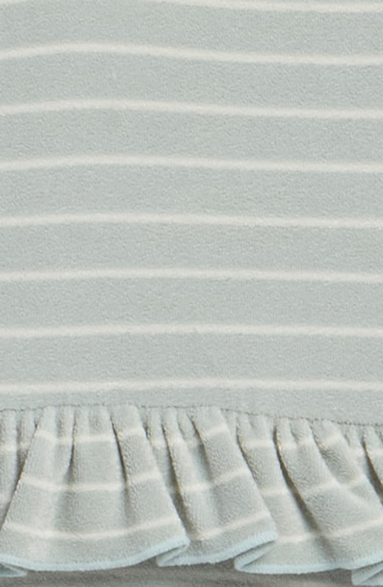 Rylee + Cru Skirted One-Piece Swimsuit, Alternate, color, Seafoam