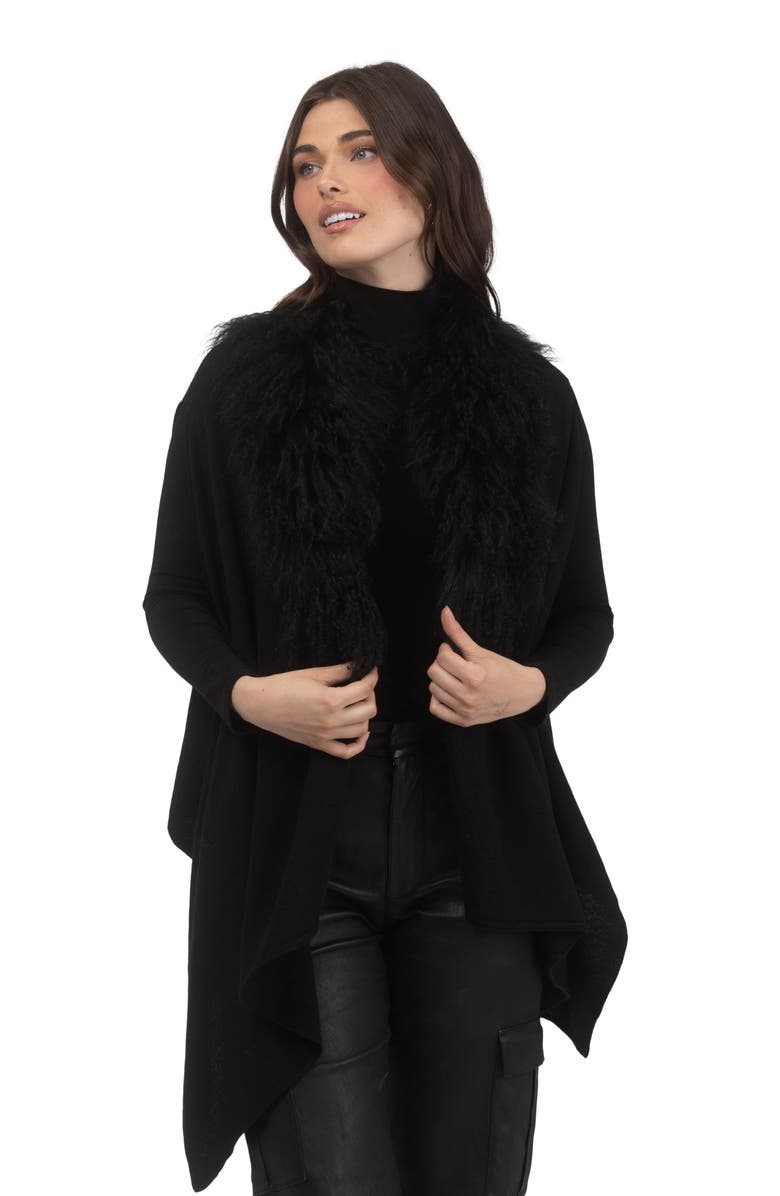 GORSKI Cashmere And Merino Wool Vest, Alternate, color, Black