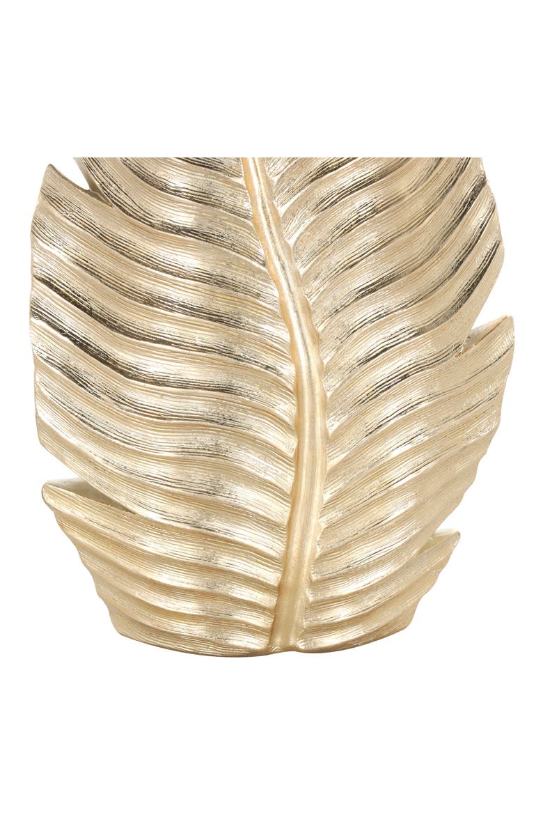 Polystone Vase, Alternate, color, GOLD