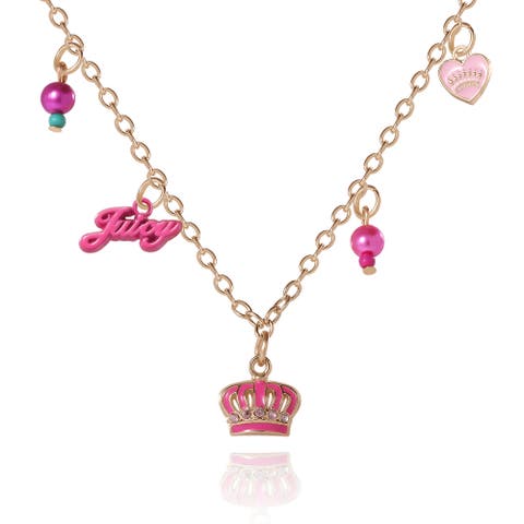 Crown "Juicy" Charm Necklace