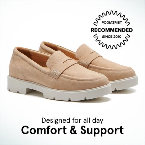 Abeo Boulevard Loafer In Sand - Regular