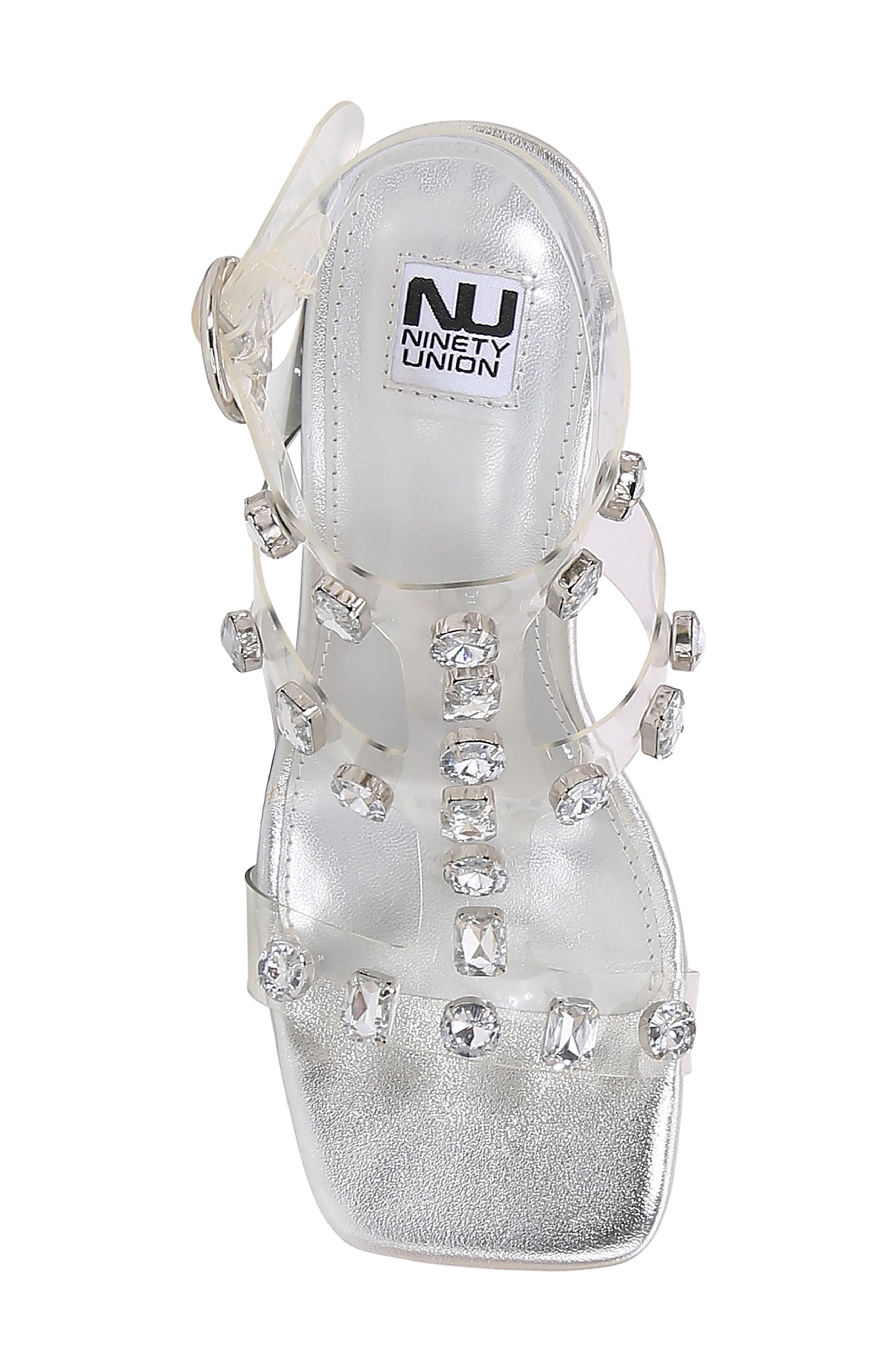 NINETY UNION Gemnr Crystal Sandal, Alternate, color, 