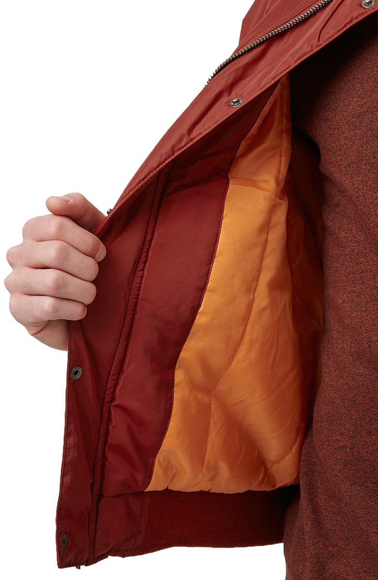 Topman Insulated MA-1 Bomber Jacket, Alternate, color,