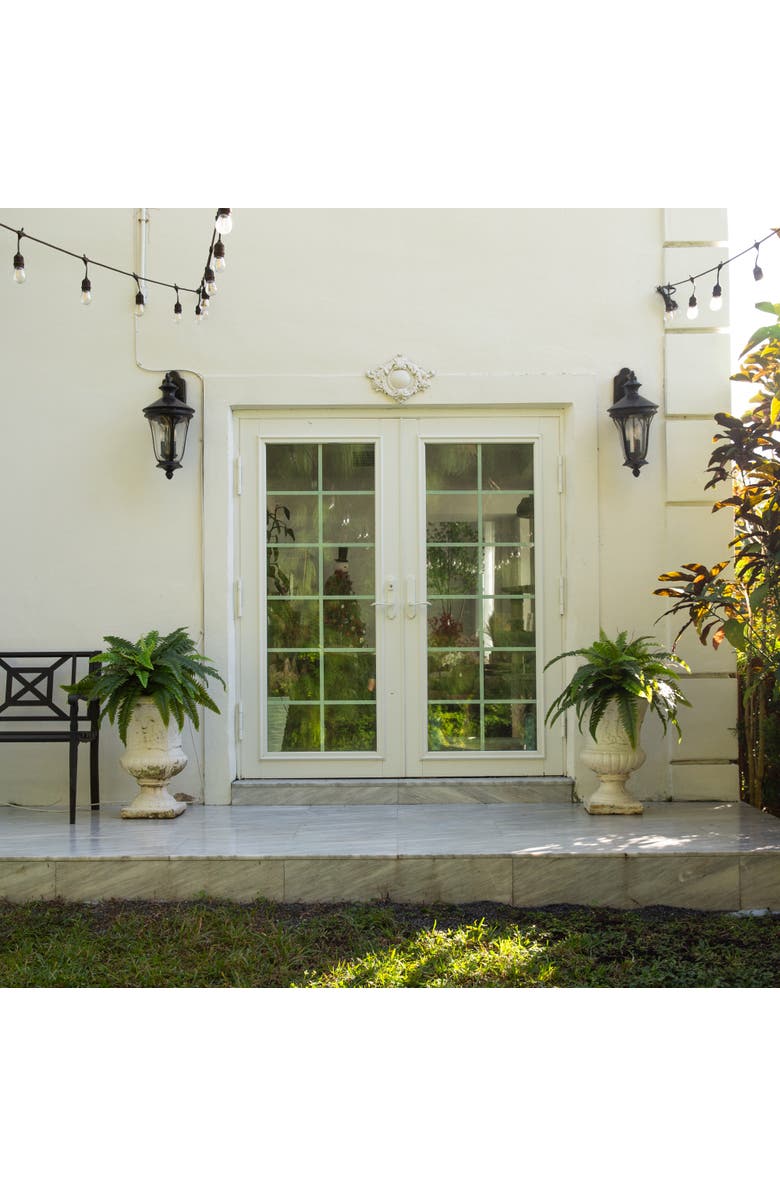 NEARLY NATURAL 48-in UV Resistant Artificial Boston Fern (Indoor/Outdoor) - Set of 2, Alternate, color, Green