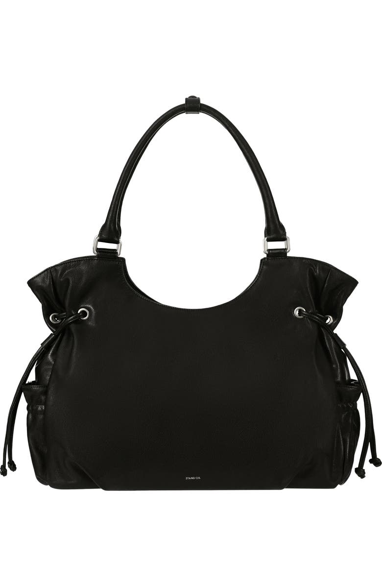 Stand Oil Breezy Faux Leather Handbag, Main, color,