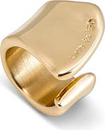 UNODE50 18K Gold-Plated Split Ring