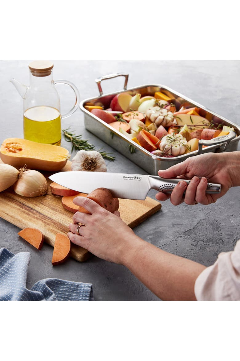 iD3® 8" Chef's Knife, Alternate, color, Silver