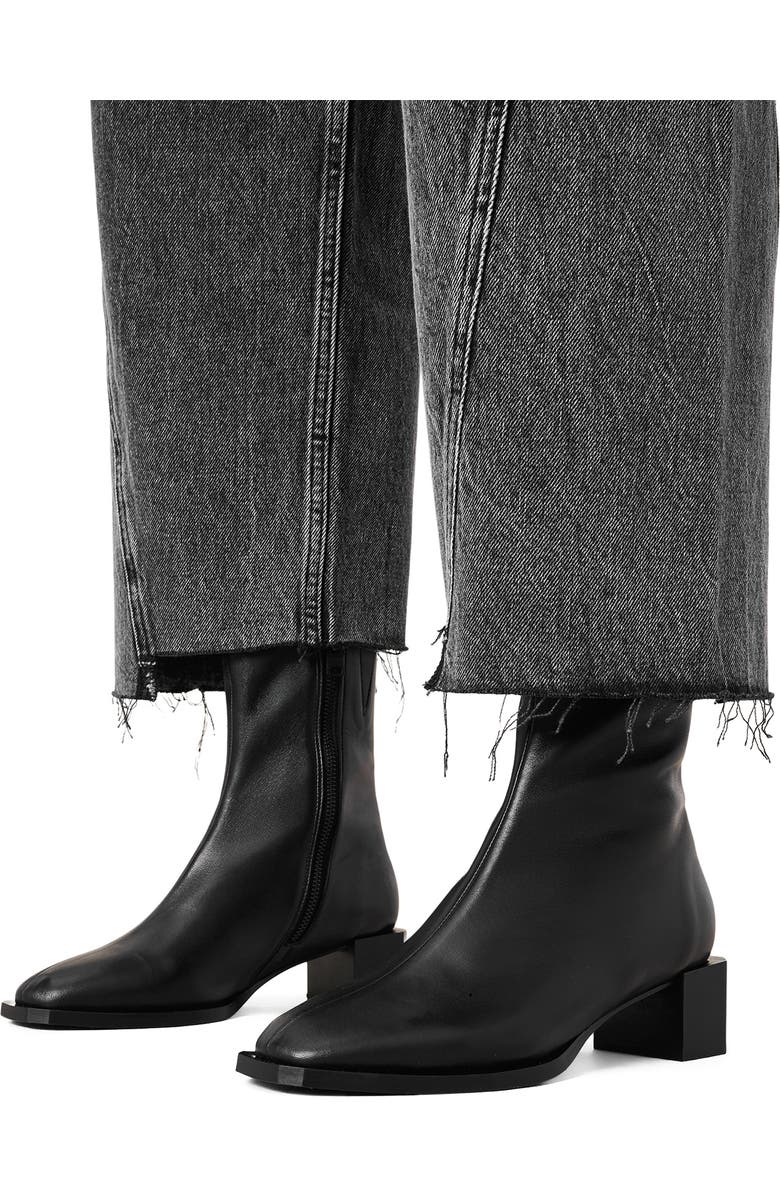 AllSaints Avril Bootie, Alternate, color, Black