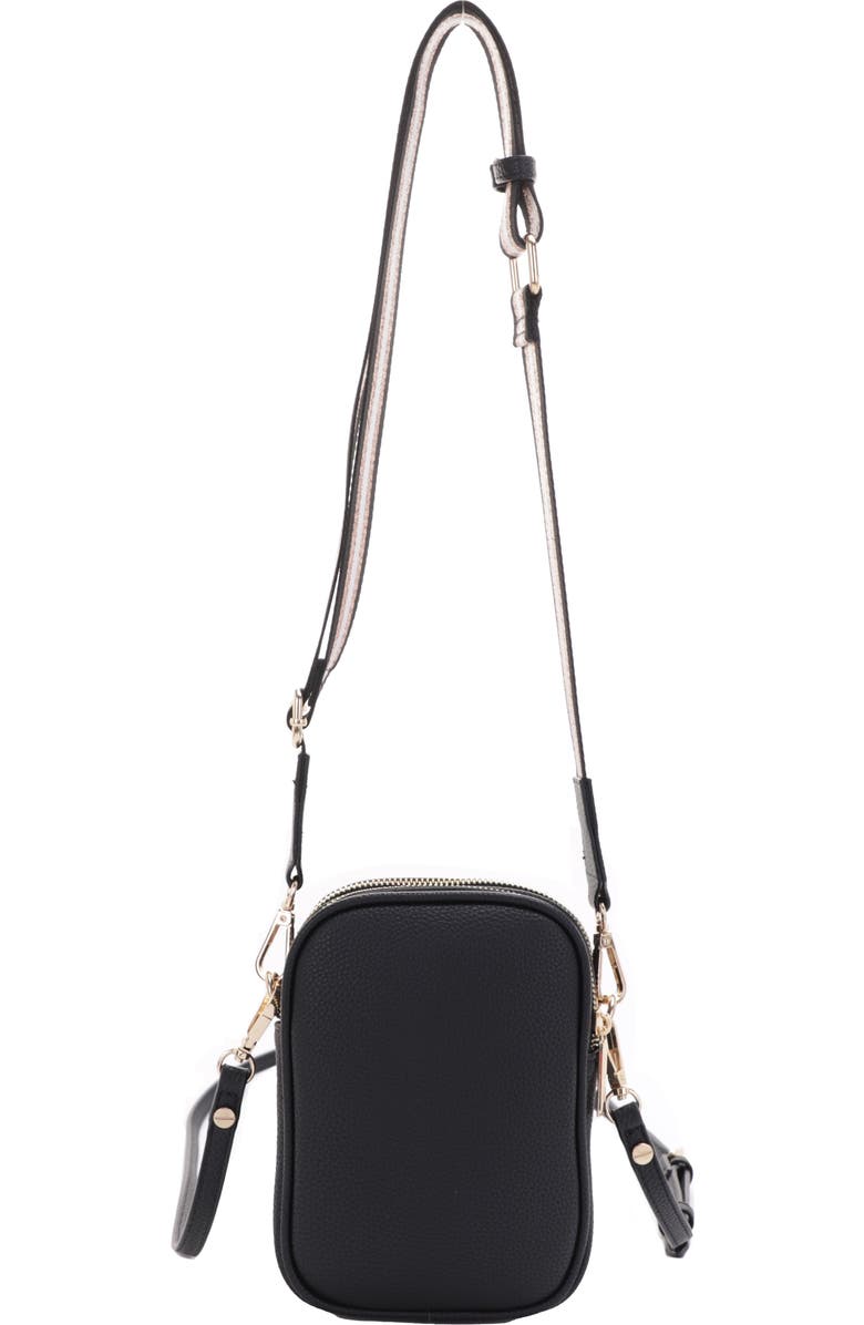 Mali + Lili Josephine Recycled Vegan Leather Crossbody Bag, Alternate, color,