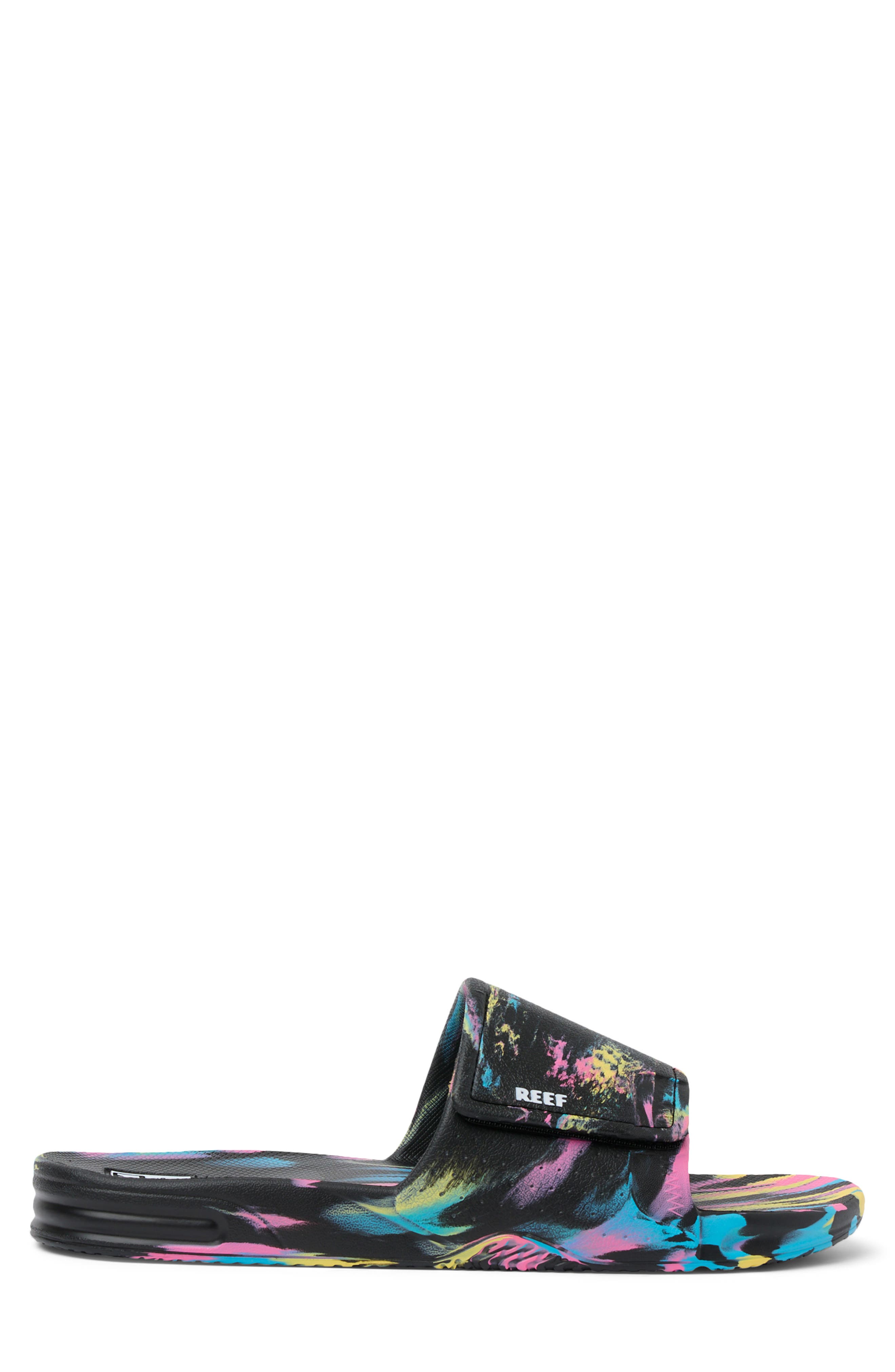 Reef Fanning H2O Slide, Alternate, color, Candy Marble